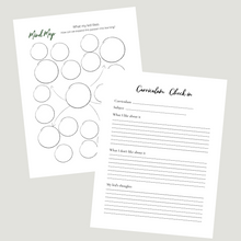Load image into Gallery viewer, Cozy Winter Homeschool Planner