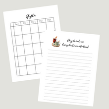 Load image into Gallery viewer, Cozy Winter Homeschool Planner