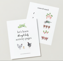 Load image into Gallery viewer, Farm and Food Kid's Study