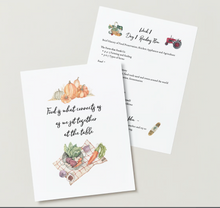 Load image into Gallery viewer, Farm and Food Kid's Study