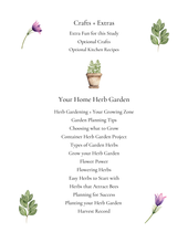 Load image into Gallery viewer, Kid's Herb Study- Grow, Forage, Make
