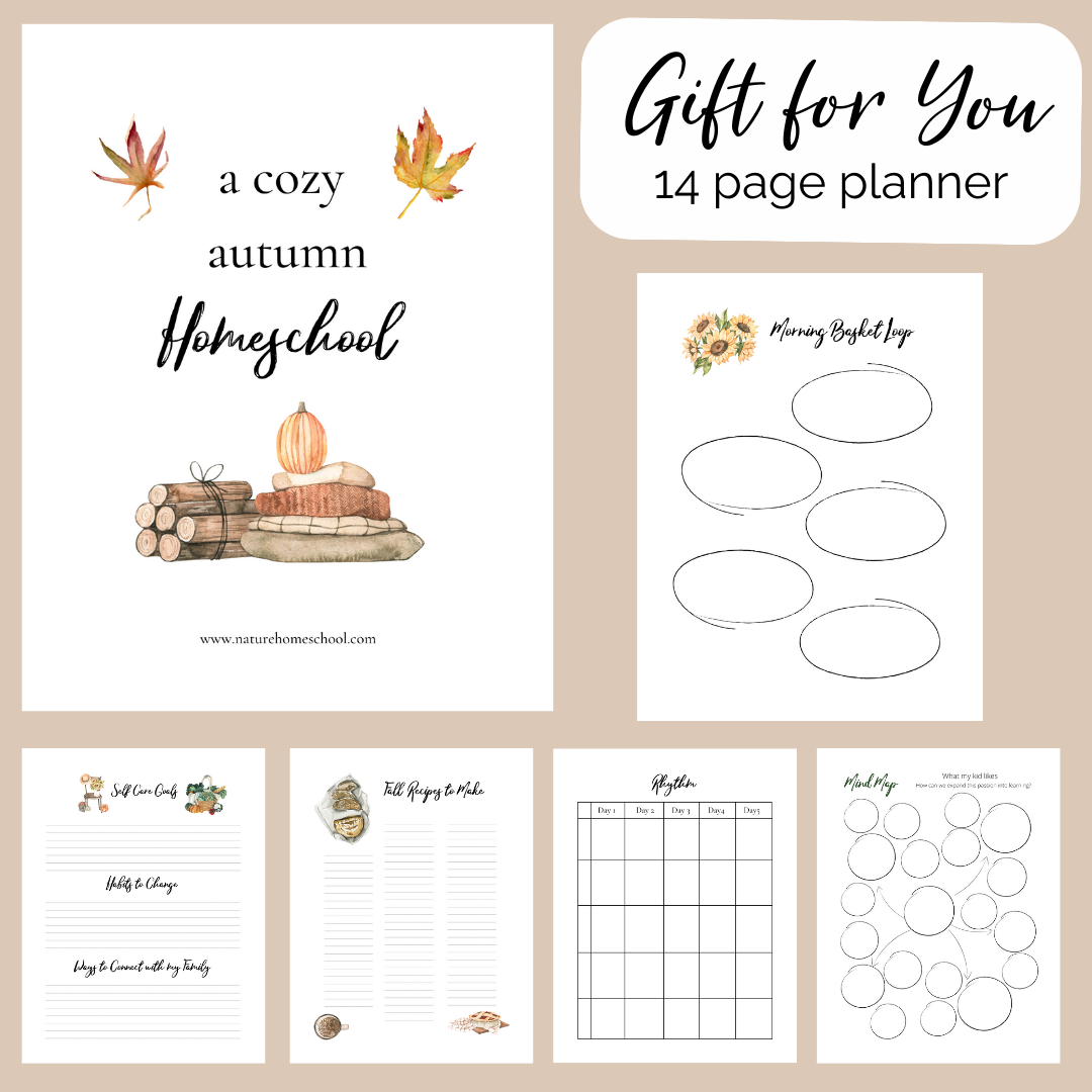 *Freebie* Autumn Planner – Nature Homeschool
